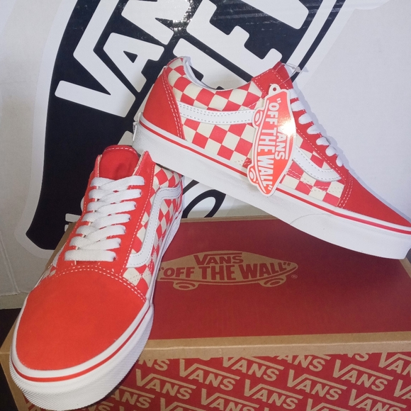 Vans Other - Vans Old Skool Primary Checkers Multiple Sizes